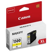 Canon PGI-1500XL Y (9195B001) orig. pro MAXIFY MB2050/MB2350 (CA1500XL) - žlutá 12 ml/935 str