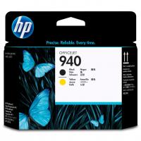 HP C4900AE orig. pro Officejet Pro 8000/8500 - tisková hlava black/yellow (HP940) 
