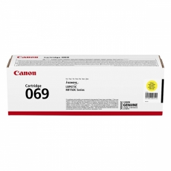 Canon 069Y (5091C002) orig. pro Canon MF752Cdw - žlutý 1.900 str.