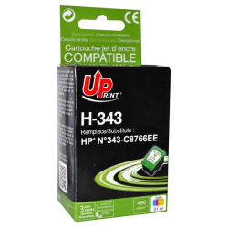 Cartridge č. 343 (C8766E) UPrint (HP343) kompatibil pro HP - barevná 21 ml