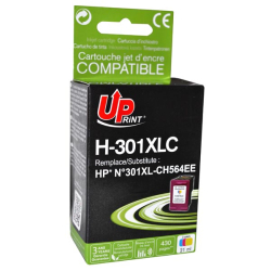 HP č. 301XL (CH564E) UPrint pro DJ 1050/2050/3050 (HP301XL) - barevná 18 ml