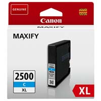 Canon PGI-2500XL C (9265B001) orig. pro MAXIFY iB4050, MB5050/5350 - cyan 19,3 ml/1.295 str.