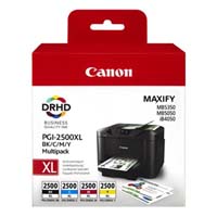 Canon PGI-2500XL (9254B004) PACK orig. - CMYK 1x 70,9 ml + 3x 19,3 ml