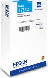 Epson T7542 orig. pro WorkForce Pro WF8090/WF85900 - cyan ink XXL 69ml, 7000 str.